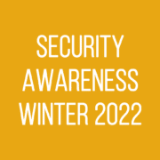 Security Awareness - Winter 2022